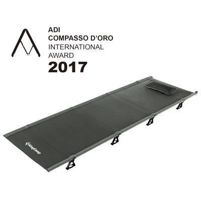 Kingcamp Ultralight Folding Camping Cot | ADI Compasso d'Oro Award 2017