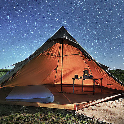 one day trip Glamping KingCamp family camping gear