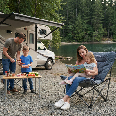 KingCamp LEMON C10 Oversized Padded Butterfly Chair