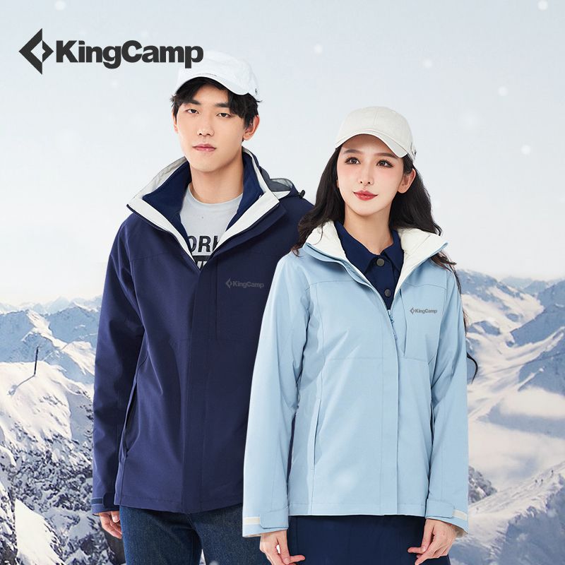 KingCamp Men's Hooded Windproof Windbreaker Jacket