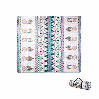 KingCamp ISIAY MAX 2.8 Extra-Large Waterproof Camping Tent Mat - Bohemian Pattern