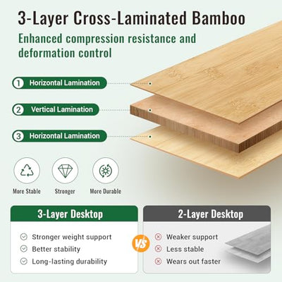 KingCamp BamAura 10065 Bamboo Folding Table 40x26