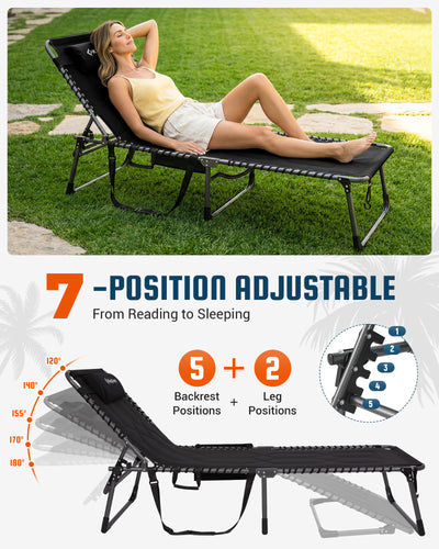 KingCamp Magnolia B40 Oversized Padded Lounge Chair