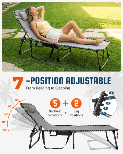 KingCamp Magnolia B40 Oversized Padded Lounge Chair