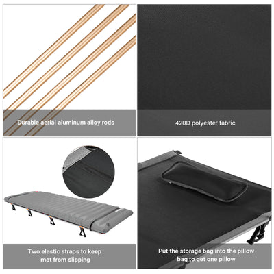 Kingcamp Ultralight Folding Camping Cot | ADI Compasso d'Oro Award 2017