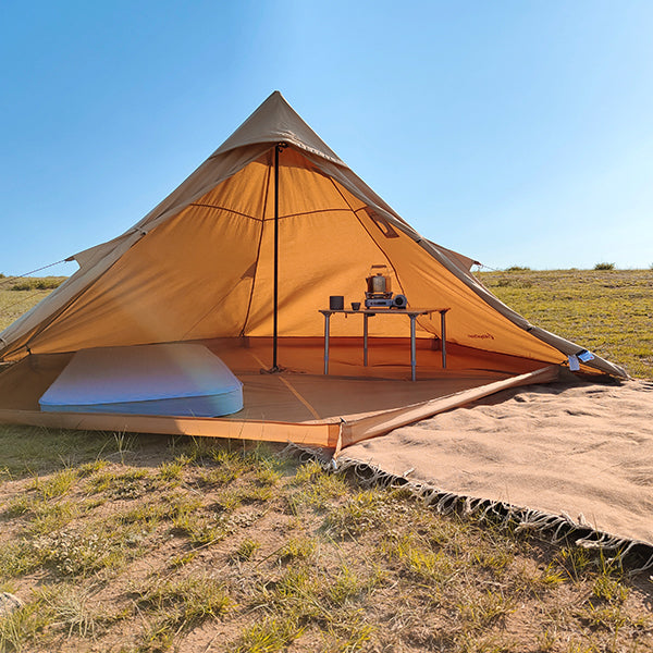 khan tent Glamping KingCamp family camping gear
