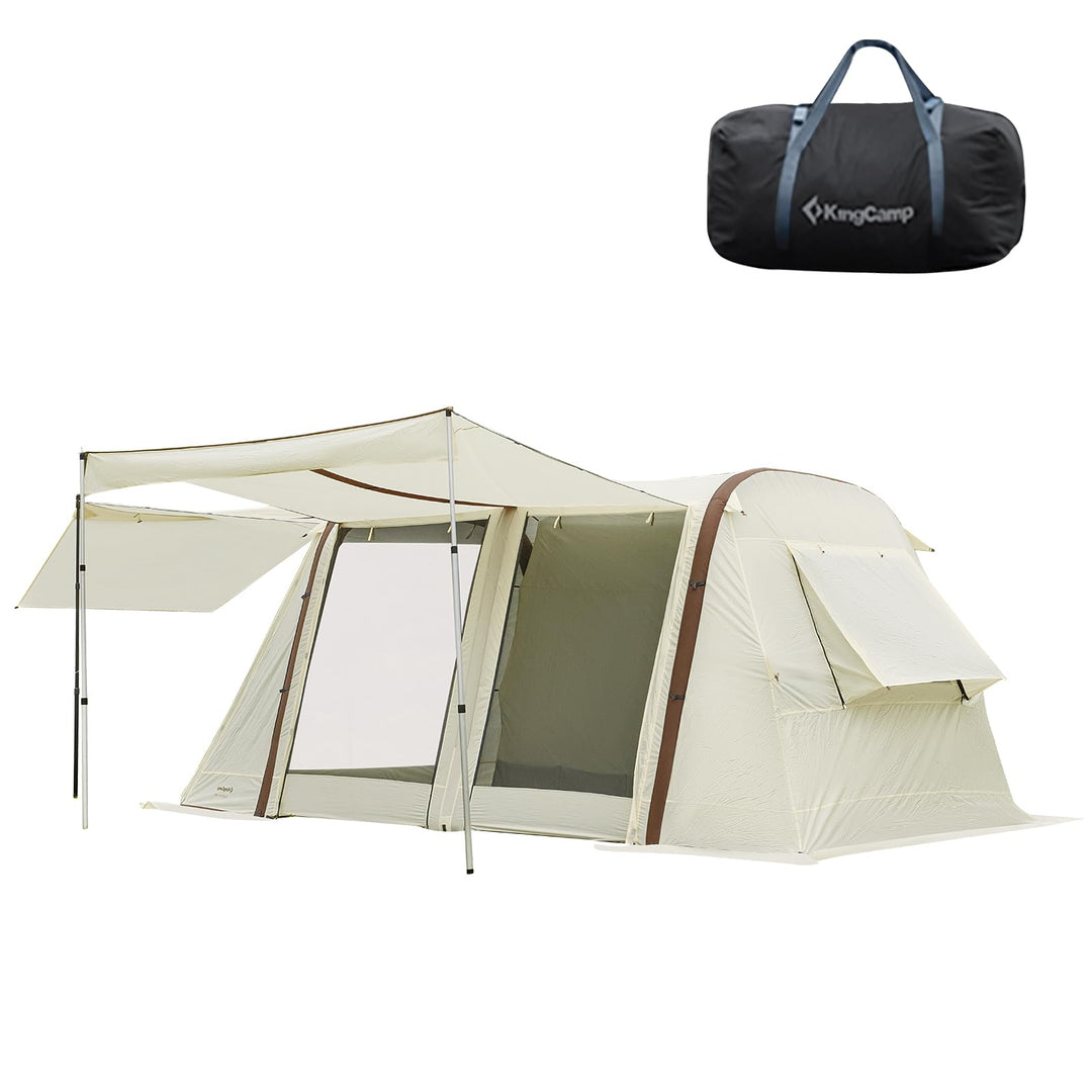 inflatable a frame tent red KingCamp 4-6 Person NUOVA AIR Inflatable Camping Tent – KingCamp Outdoors