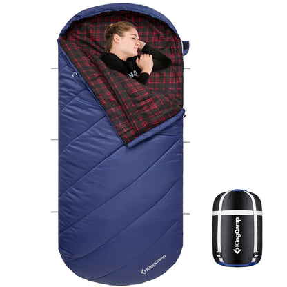 KingCamp Plus Size 3-4 Season Sleeping Bag