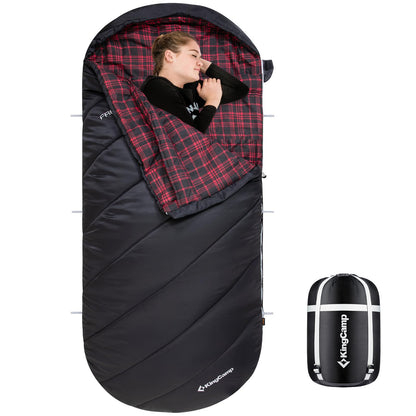 KingCamp Plus Size 3-4 Season Sleeping Bag