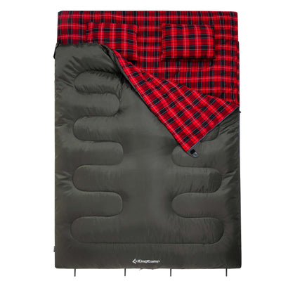 KingCamp SNOWFLAKE 300D Double Flannel Sleeping Bag