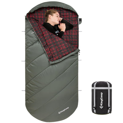 KingCamp Plus Size 3-4 Season Sleeping Bag