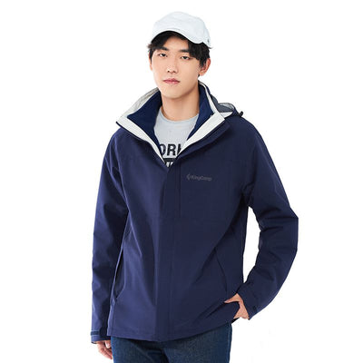 KingCamp Men's Hooded Windproof Windbreaker Jacket