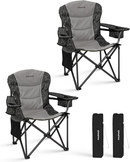 KingCamp JUNIPER C10 Adjustable Armchair with Lumbar Support