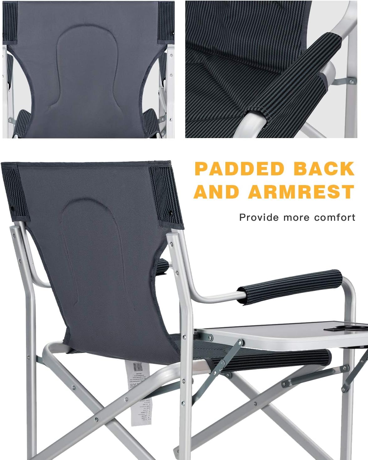 KingCamp Timeless Aluminum Tube Camping Chair | Lifetime Warranty