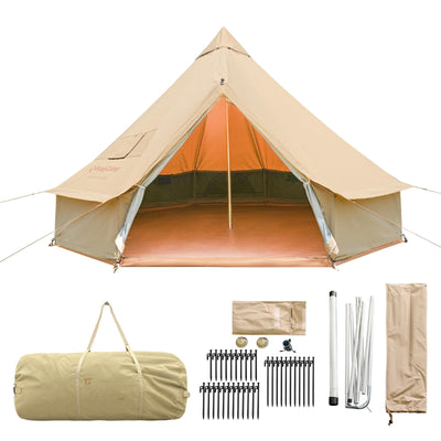 KingCamp KHAN 340GSM TC Canvas 4-Season Bell Tent