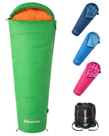 KingCamp Treck 300S+ Kid’s Mummy Sleeping Bag