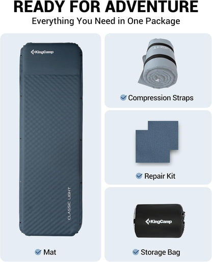 KingCamp Classic Light Self-Inflating Sleeping Pad