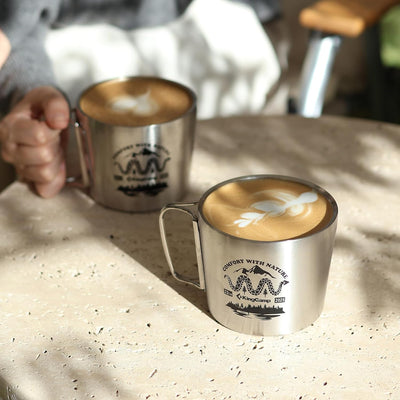 KingCamp SERENITY 350ml Stainless Steel Mug with Cover