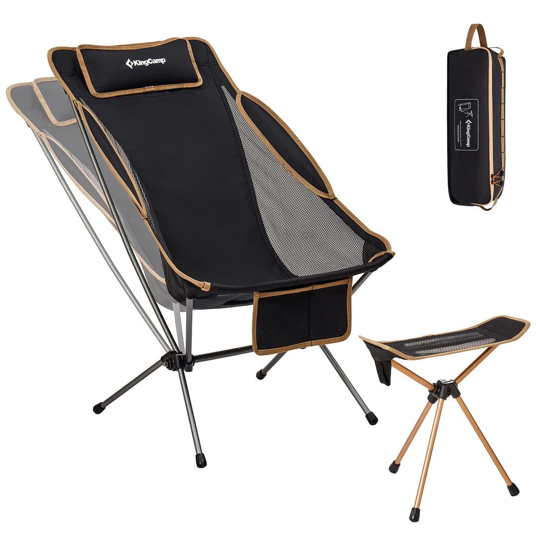 KingCamp Ultralight Chair with Footrest Set – KingCamp Outdoors