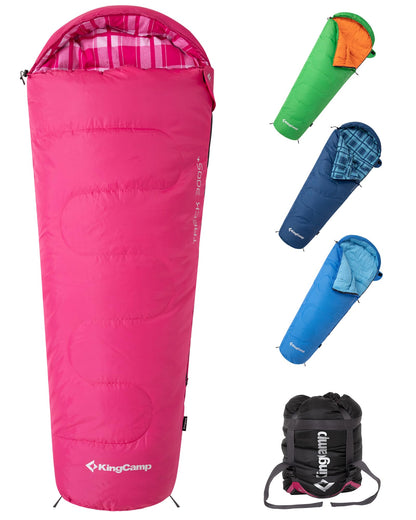 KingCamp Treck 300S+ Kid’s Mummy Sleeping Bag