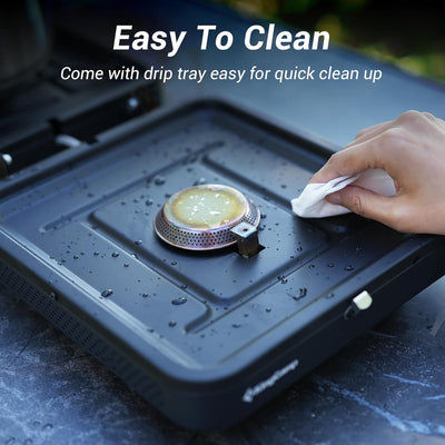 KingCamp 2 Burner Propylene Butane Camping Stove