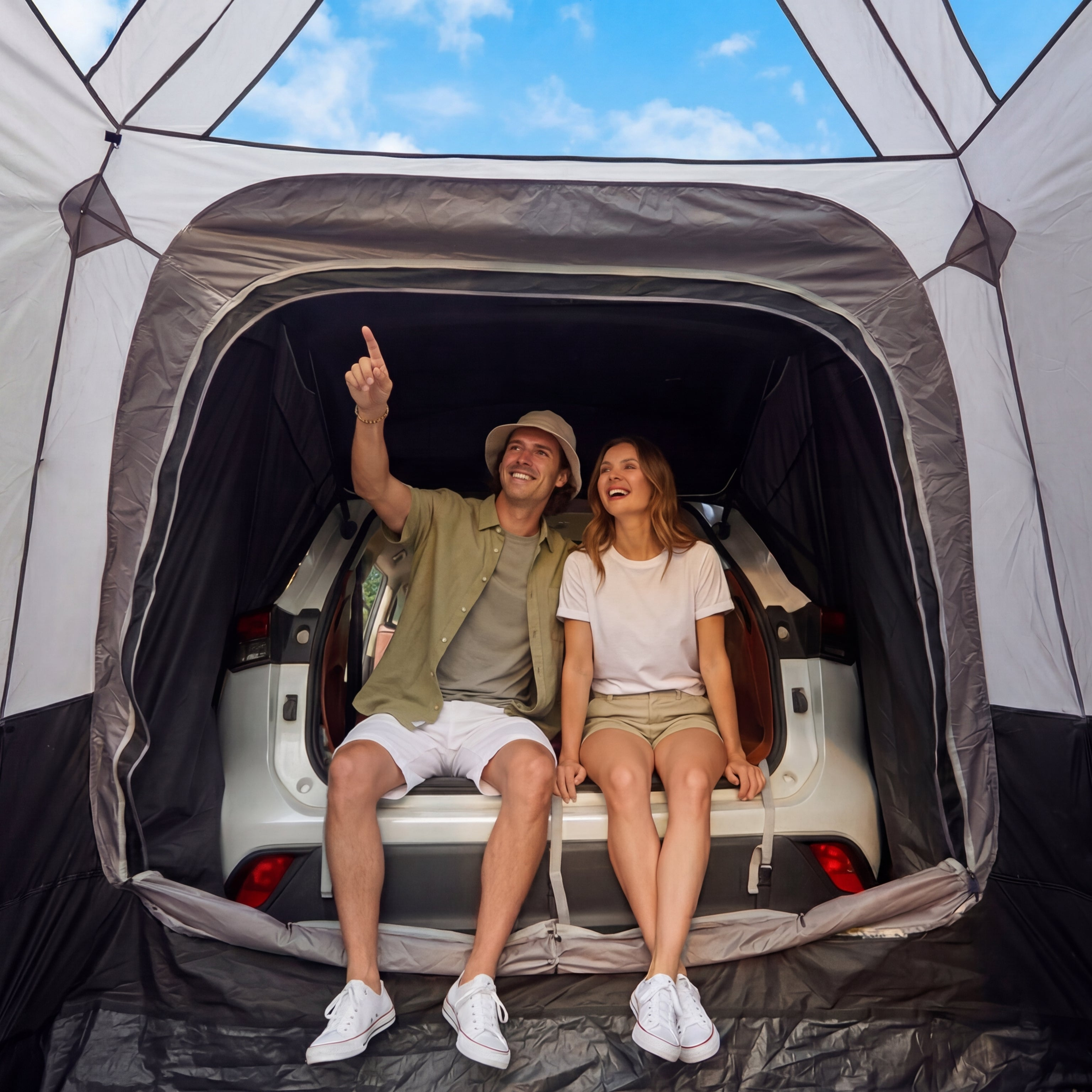 KingCamp SUV Tent & Air Mattress Bundle
