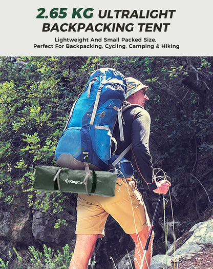 KingCamp Lightweight 2-Person Backpacking Tent