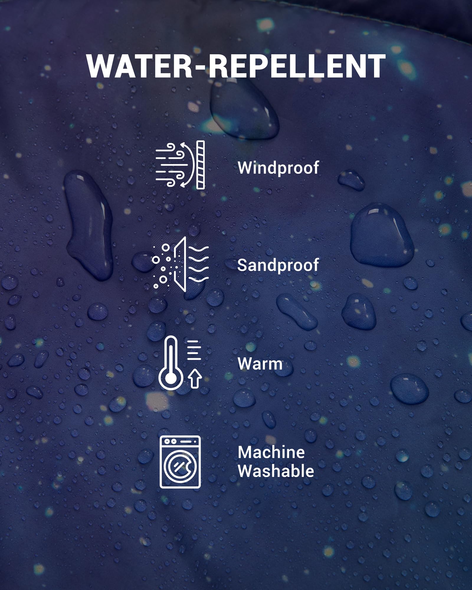 KingCamp Printed Sherpa Fleece Camping Blanket