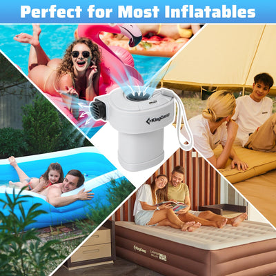 KingCamp WILD TRIANGLE Portable Air Pump for Air Mattress