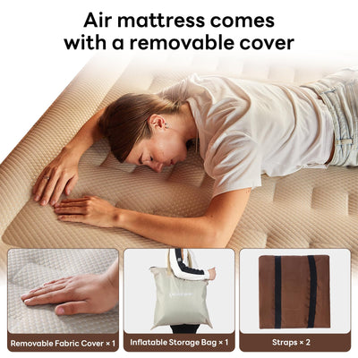 KingCamp CAMPER DELUX 45 Queen Air Mattress With Built-In Pump