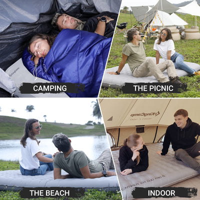 KingCamp Insulated Double Sleeping Pad for Camping