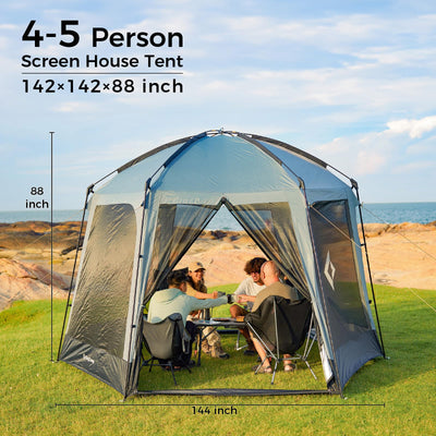 KingCamp CAIRO 12 x 12 Instant Screen Mosquito Canopy Tent