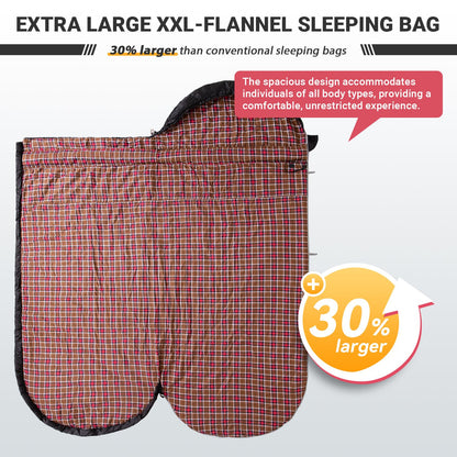KingCamp FREESPACE 250 Extra Wide Heated Sleeping Bag