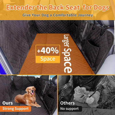 KingCamp Hard Bottom Dog Car Seat Cover | BOGO