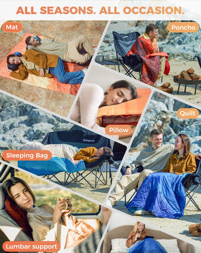 KingCamp BLANKET SMART 150 XL Lightweight Camping Blanket