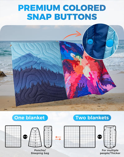 KingCamp BLANKET SMART 150 XL Lightweight Camping Blanket