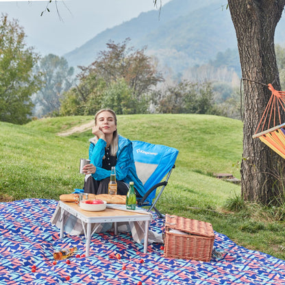 KingCamp Adjustable Bamboo Picnic Camping Table