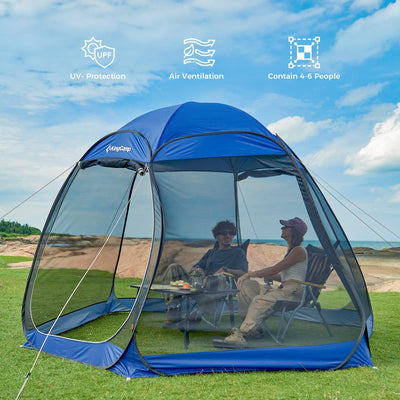 KingCamp CAIRO 2 10x7 Pop Up Screen Mosquito Canopy Tent