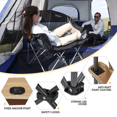 KingCamp CANNA C20 PLUS Loveseat Double Seat Chair
