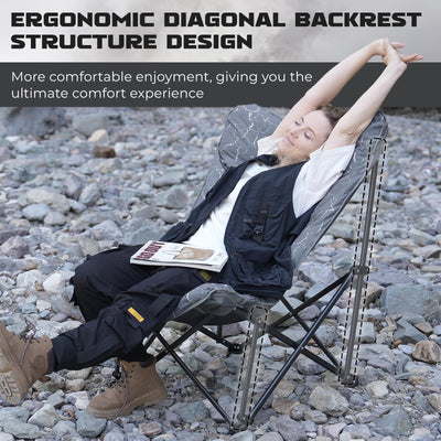 KingCamp LEMON C10 Oversized Padded Butterfly Chair