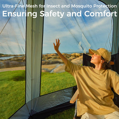 KingCamp CAIRO 12 x 12 Instant Screen Mosquito Canopy Tent