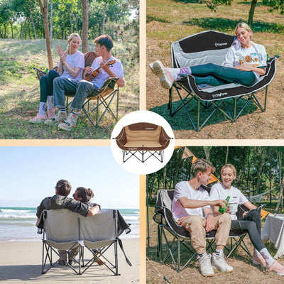 KingCamp CANNA C20 PLUS Loveseat Double Seat Chair