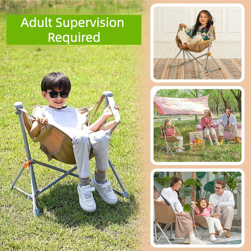 KingCamp Portable Kids Hammock Chair with Stand