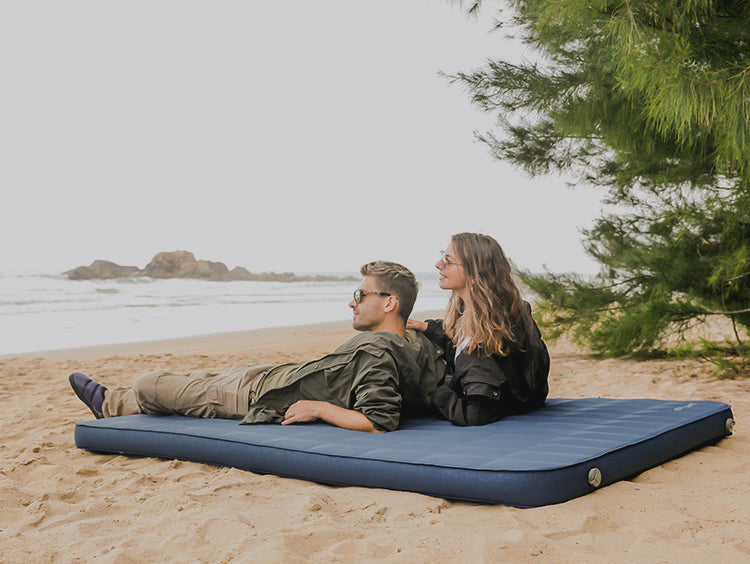 Luxury 3D Sides Foam Air Mattress Collection KingCamp family camping gear