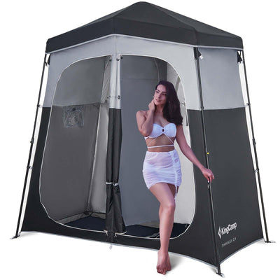 KingCamp MARASUSA Q Double-Room Shower Tent