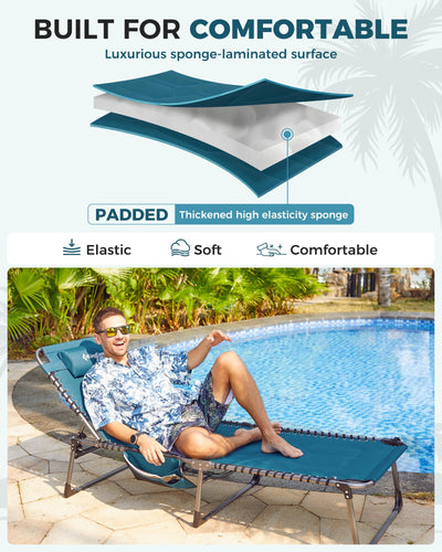 KingCamp MAGNOLIA B20 Folding Oversized Lounge Chair