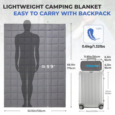 KingCamp BLANKET SMART 150 Camping Blanket