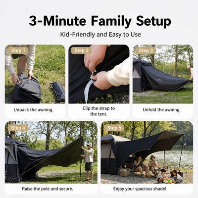 KingCamp BOUNDLESS X3 PRO Modular SUV Tent