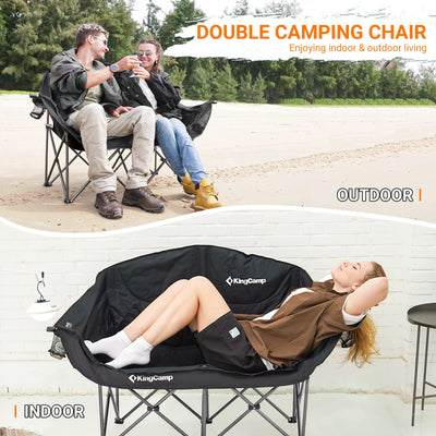 KingCamp CANNA C20 Loveseat Double Seat Chair