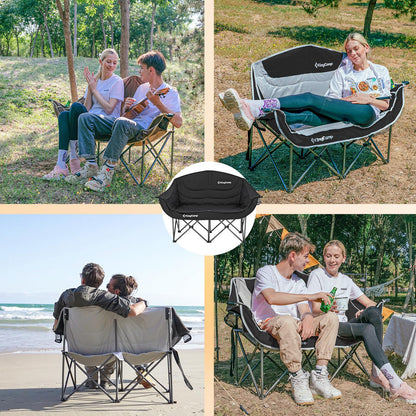 KingCamp CANNA C20 Loveseat Double Seat Chair